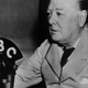 Winston Churchill making a radio broadcast to the British public from the White House in 1943 (Photo by Keystone/Getty Images)